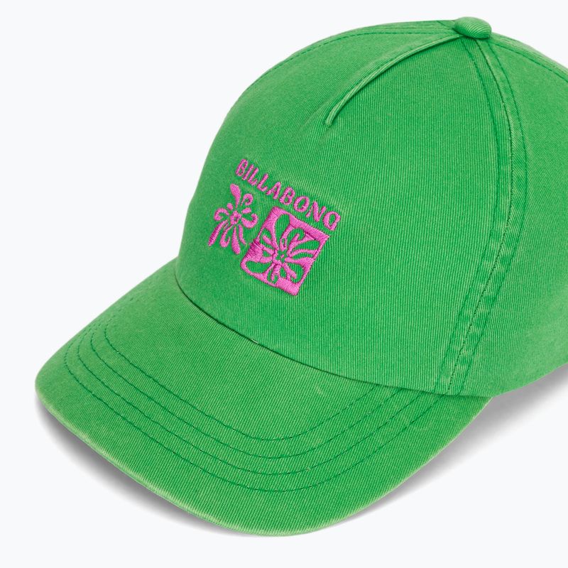 Moteriška kepurė su snapeliu Billabong Hot Weather summer green 3