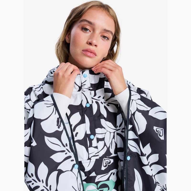 Moteriškas pončas ROXY Midnight Rain anthracite the big mo 4