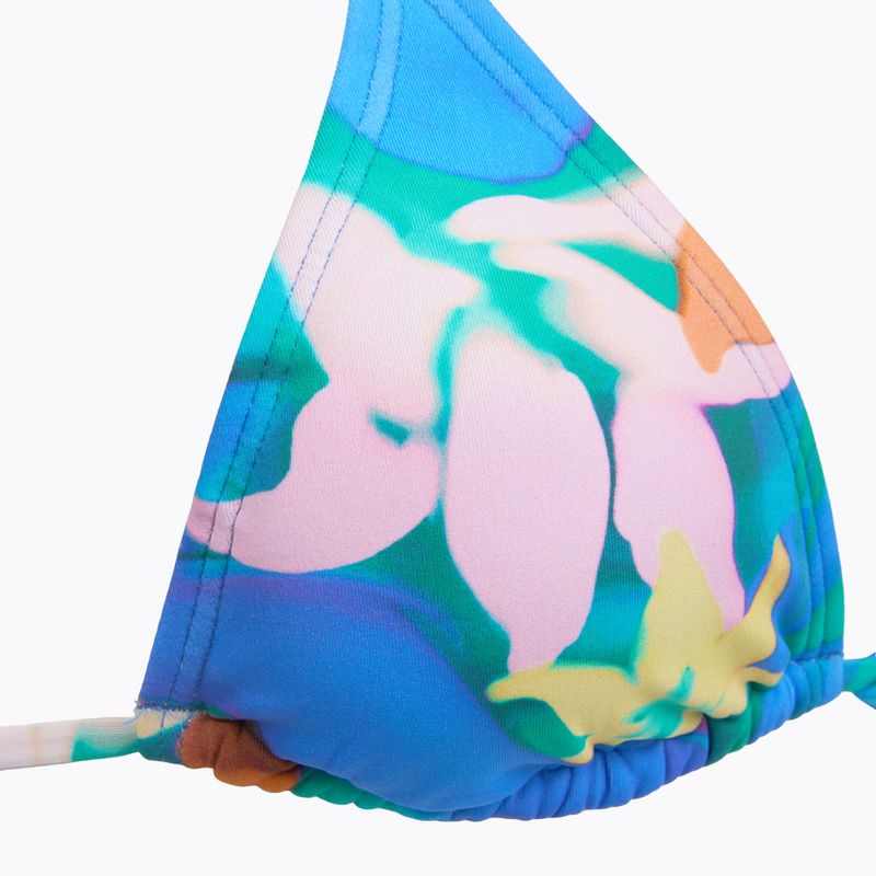 Maudymosi kostiumėlio viršus Billabong Sol Searcher Multi Triangle aqua flores 3