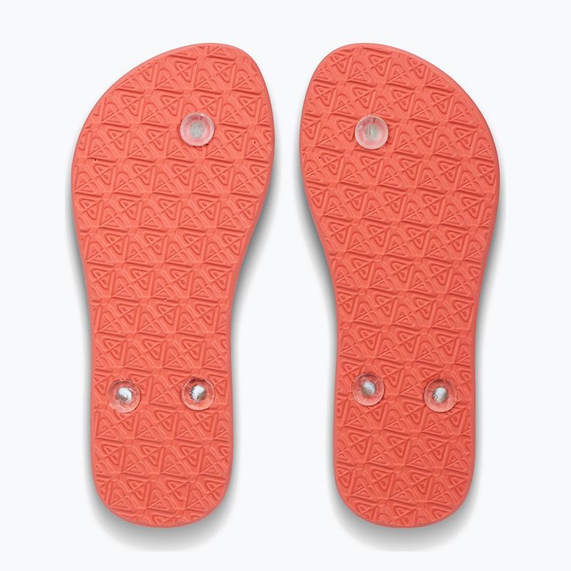 Vaikiškos šlepetės per pirštą ROXY Viva Jelly camellia 5