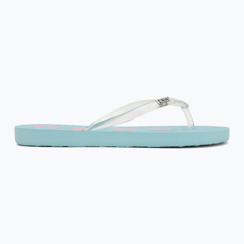 Vaikiškos šlepetės per pirštą ROXY Viva Jelly aqua splash 2