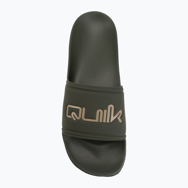 Vyriškos šlepetės Quiksilver Sessions Slide grape leaf 5