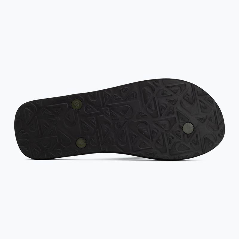 Vyriškos šlepetės per pirštą Quiksilver Molokai Recycled grape leaf 4