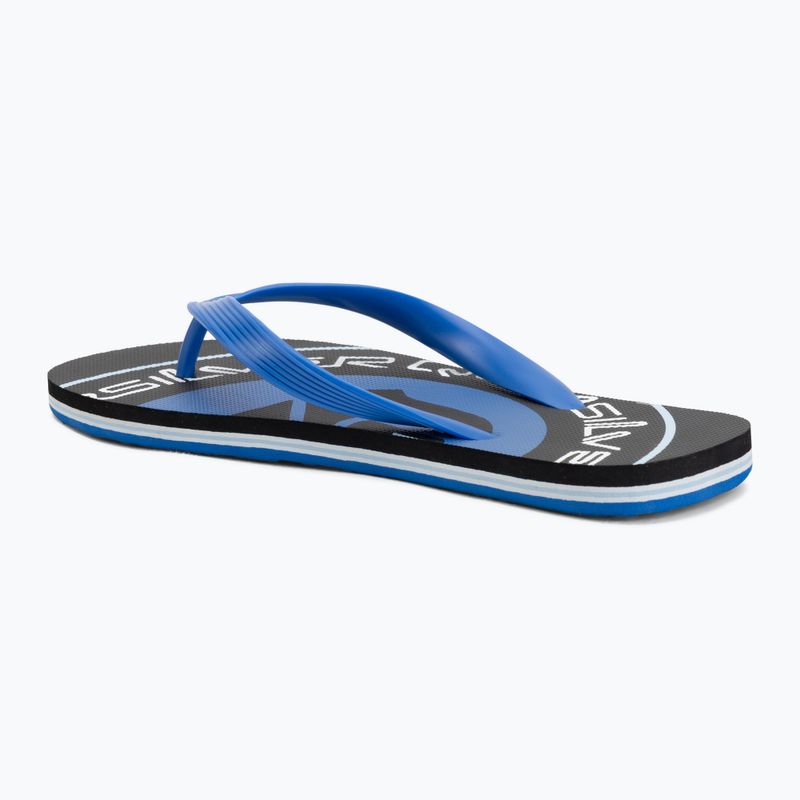 Vyriškos šlepetės per pirštą Quiksilver Molokai Screen dark navy 3