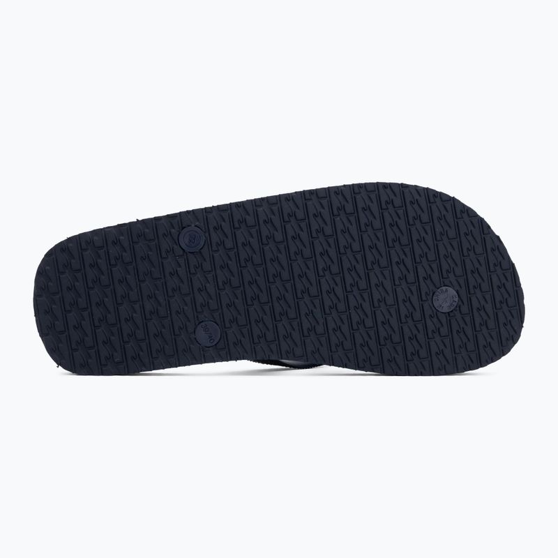 Vyriškos šlepetės per pirštą Billabong Tides navy 4