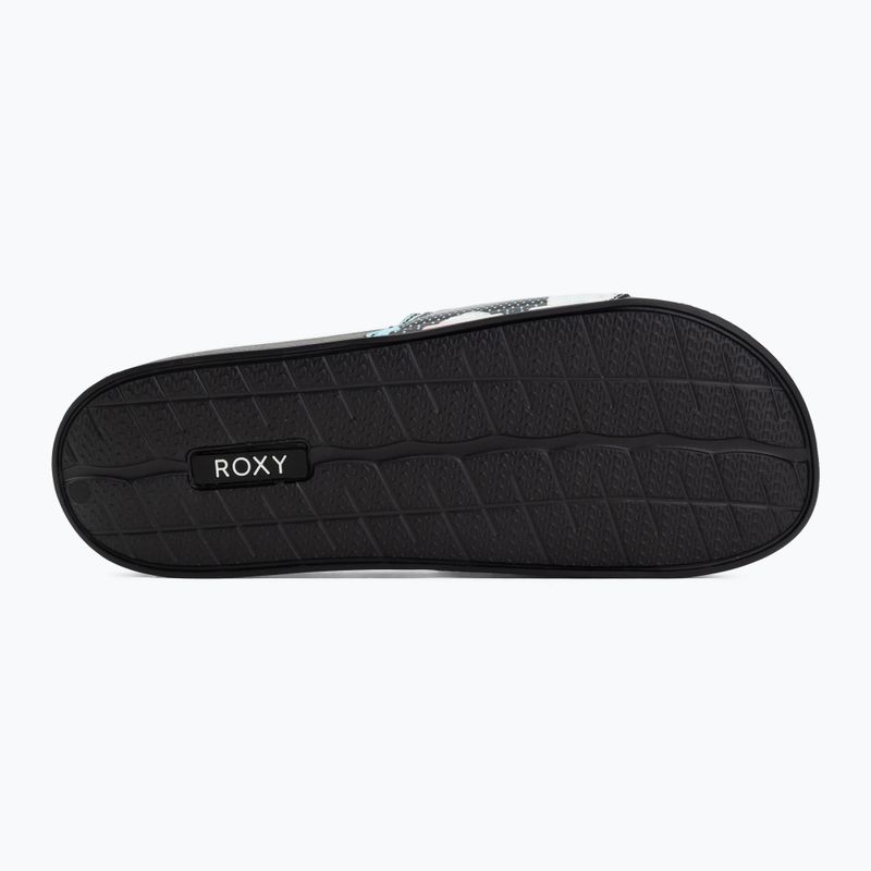 Moteriškos šlepetės ROXY Slippy II Printed black multi 1 4