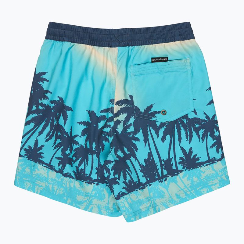 Vaikiški maudymosi šortai Quiksilver Everyday Printed Volley 14" aqua thermotropics 2