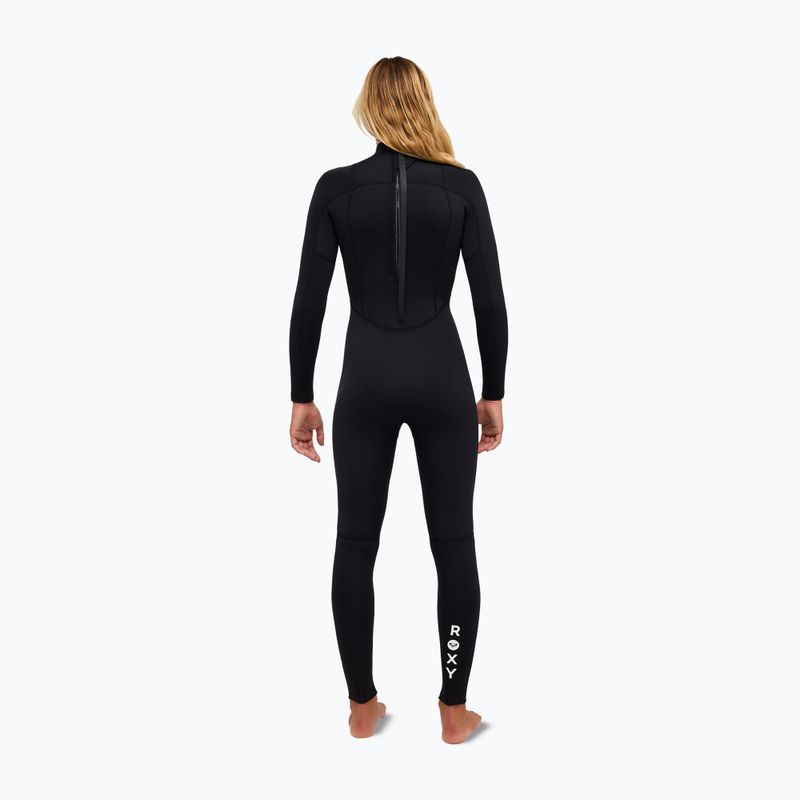 Moteriškas plaukimo kostiumas Pianka ROXY 4/3 mm SR School/Rental Back Zip GBS black 3