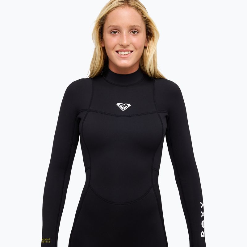 Moteriškas plaukimo kostiumas Pianka ROXY 4/3 mm SR School/Rental Back Zip GBS black 4
