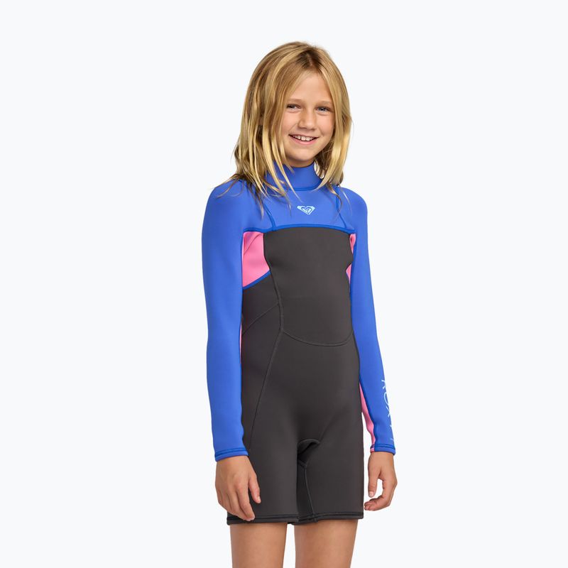 Vaikiškas plaukimo hidrokostiumas ROXY Prologue+ LS Springsuit 2/2 mm cobalt 3