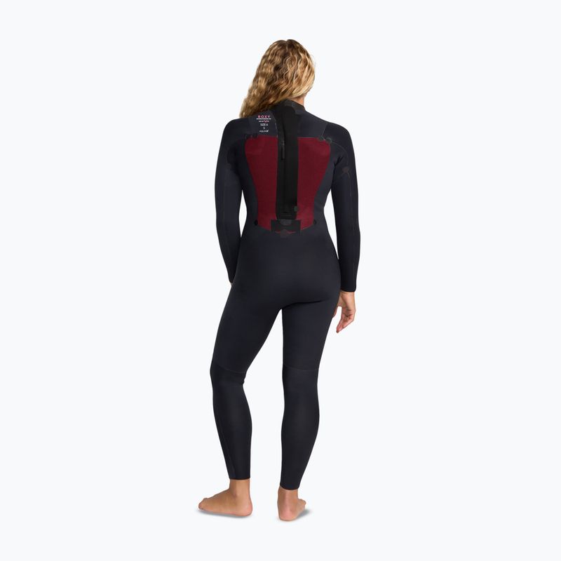 Moteriškas plaukimo hidrokostiumas ROXY 4/3 mm Prologue+ Back Zip black 5