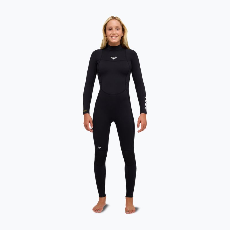 Moteriškas plaukimo kostiumas Pianka ROXY 5/4 mm SR School/Rental Back Zip GBS black 2
