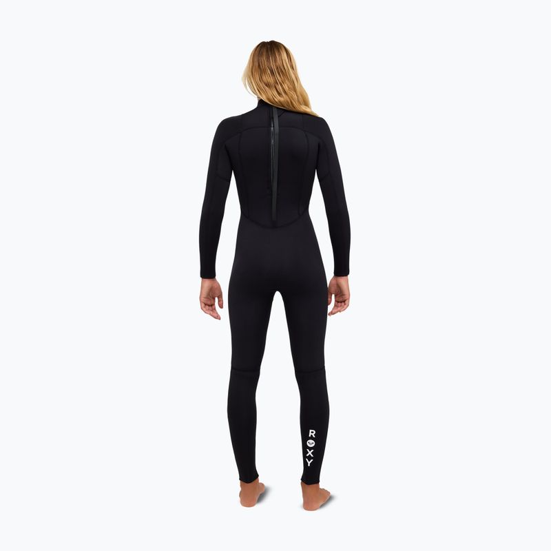 Moteriškas plaukimo kostiumas Pianka ROXY 5/4 mm SR School/Rental Back Zip GBS black 3
