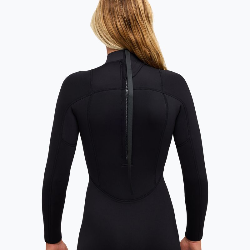 Moteriškas plaukimo kostiumas Pianka ROXY 5/4 mm SR School/Rental Back Zip GBS black 5