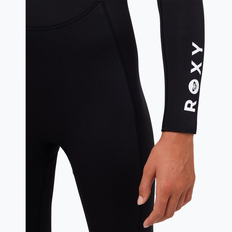Moteriškas plaukimo kostiumas Pianka ROXY 5/4 mm SR School/Rental Back Zip GBS black 6