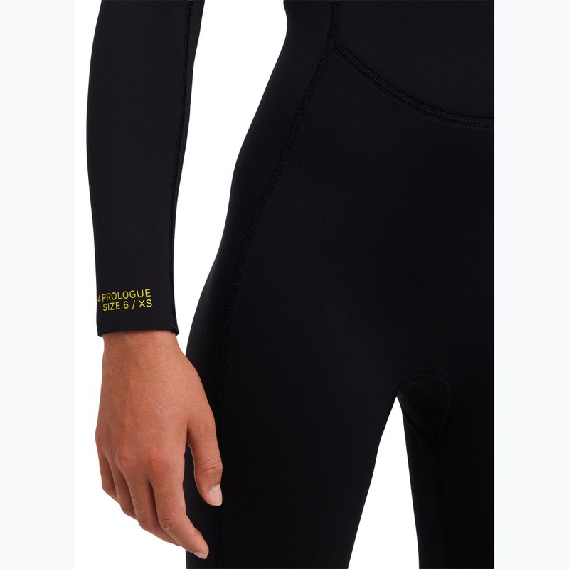 Moteriškas plaukimo kostiumas Pianka ROXY 5/4 mm SR School/Rental Back Zip GBS black 7