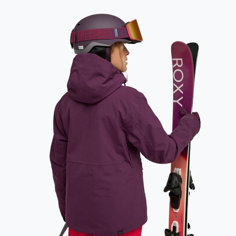 Moteriška snieglenčių striukė ROXY 20K Ice Haven blackberry wine 2