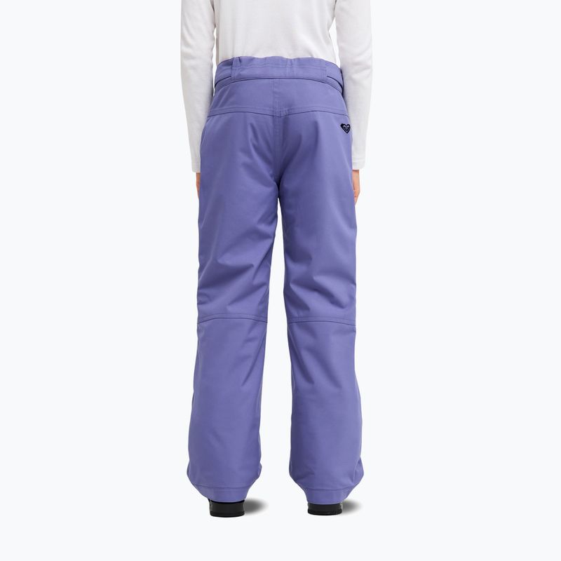 Vaikiškos snieglenčių kelnės ROXY Backyard Girl twilight purple 3