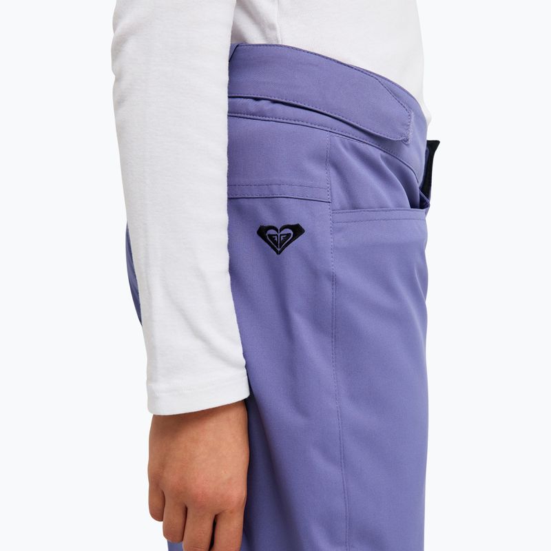 Vaikiškos snieglenčių kelnės ROXY Backyard Girl twilight purple 6