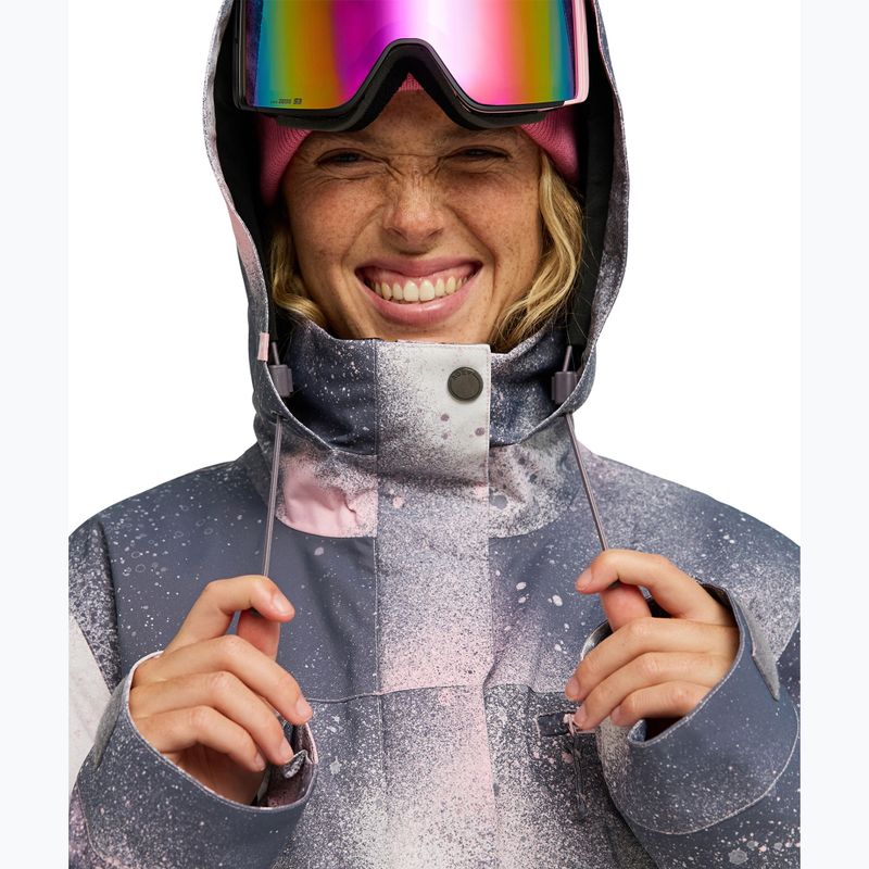 Moteriška snieglenčių striukė ROXY Brylee shark frostbite 4