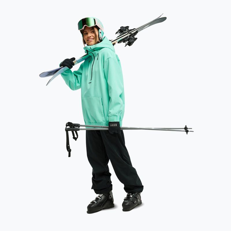 Moteriška snieglenčių striukė ROXY Frostbliss Softshell Overhead opal 2