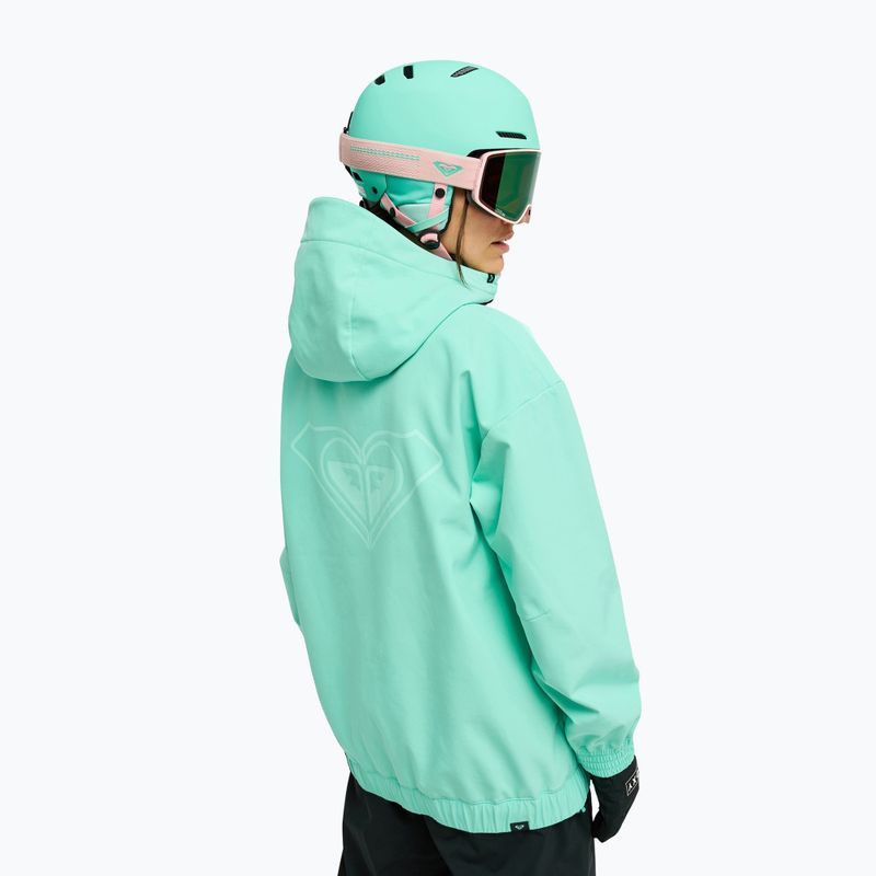 Moteriška snieglenčių striukė ROXY Frostbliss Softshell Overhead opal 3