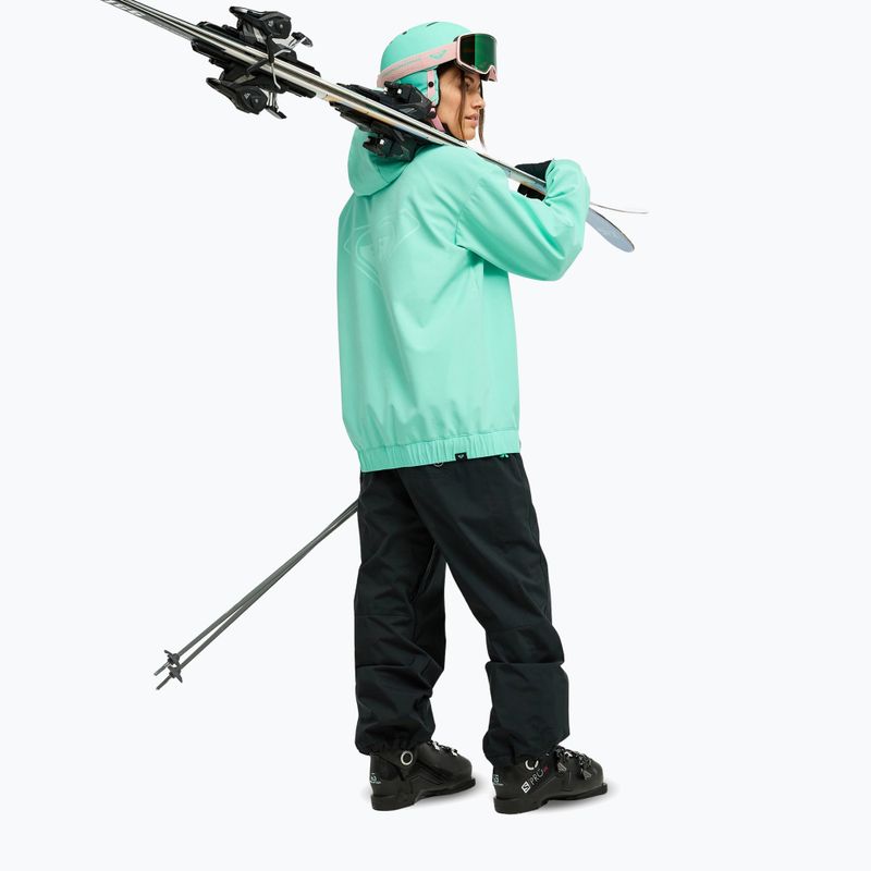 Moteriška snieglenčių striukė ROXY Frostbliss Softshell Overhead opal 5