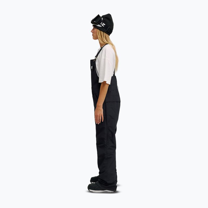 Moteriškos snieglenčių kelnės DC Valiant Bib Pt black 4