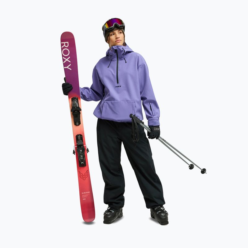 Moteriška snieglenčių striukė ROXY Frostbliss Softshell Overhead twilight purple 2