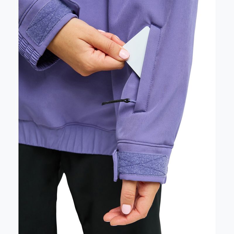 Moteriška snieglenčių striukė ROXY Frostbliss Softshell Overhead twilight purple 7