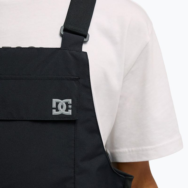 Vyrų snieglenčių kelnės DC Docile Bib 10K black 6