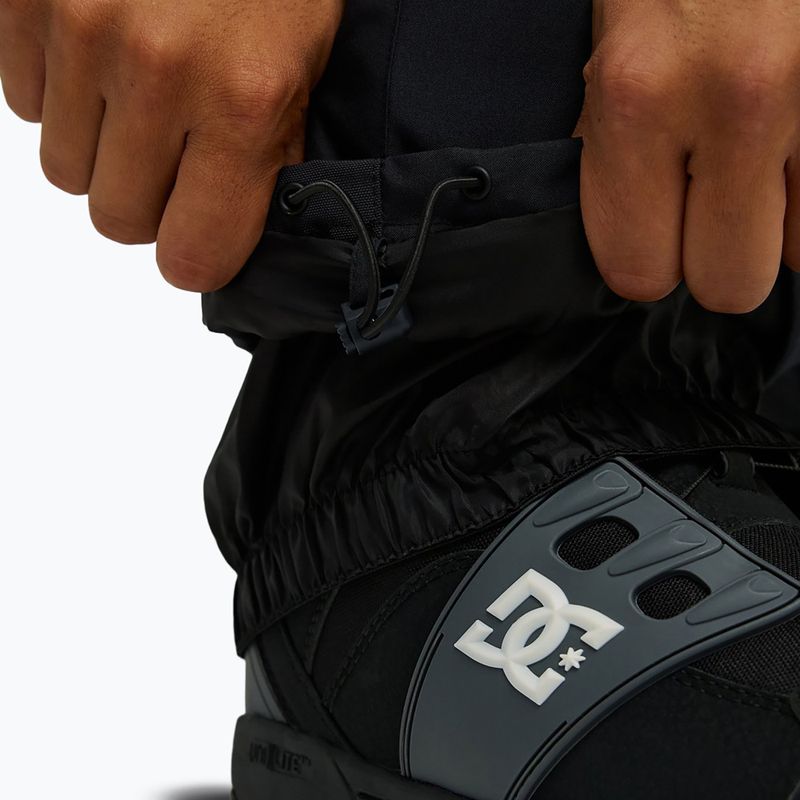 Vyrų snieglenčių kelnės DC Docile Bib 10K black 10