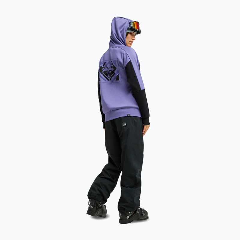 Vaikiškas snieglenčių džemperis ROXY Liberty Hoodie twilight purple 4