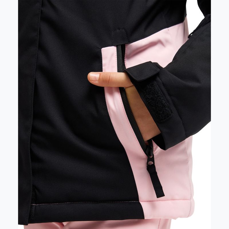 Vaikiška sniego lenktynių striukė ROXY Snowflare true black 6