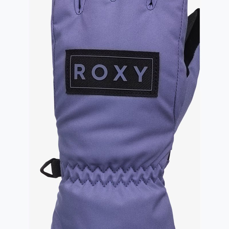 Vaikiškos snieglenčių pirštinės ROXY Freshfield Twilight Purple 3