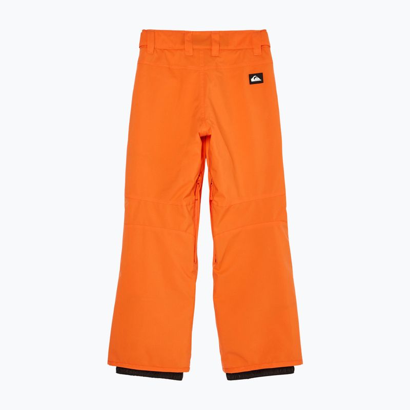 Vaikiškos snieglenčių kelnės Quiksilver Estate vermillon 7