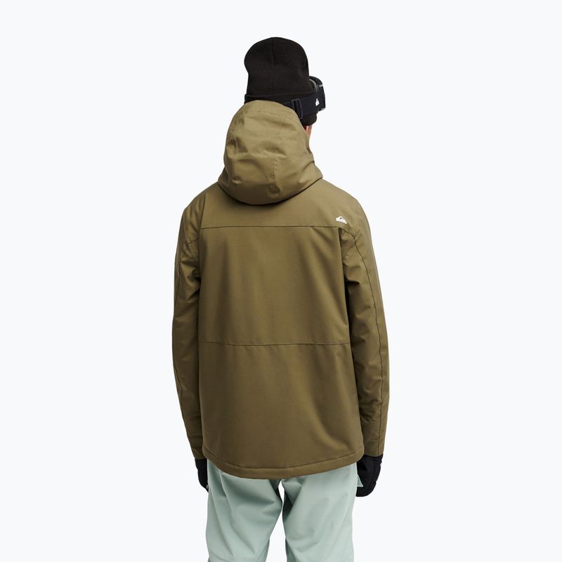 Vyriška sniego lenta striukė Quiksilver Sycamore 20K grape leaf 2