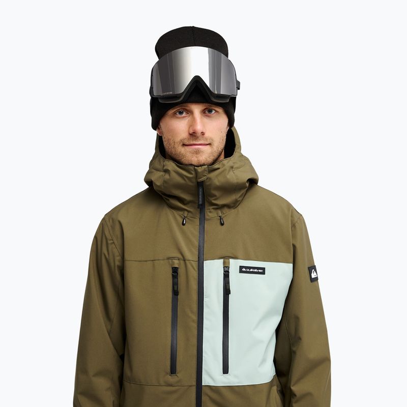 Vyriška sniego lenta striukė Quiksilver Sycamore 20K grape leaf 3