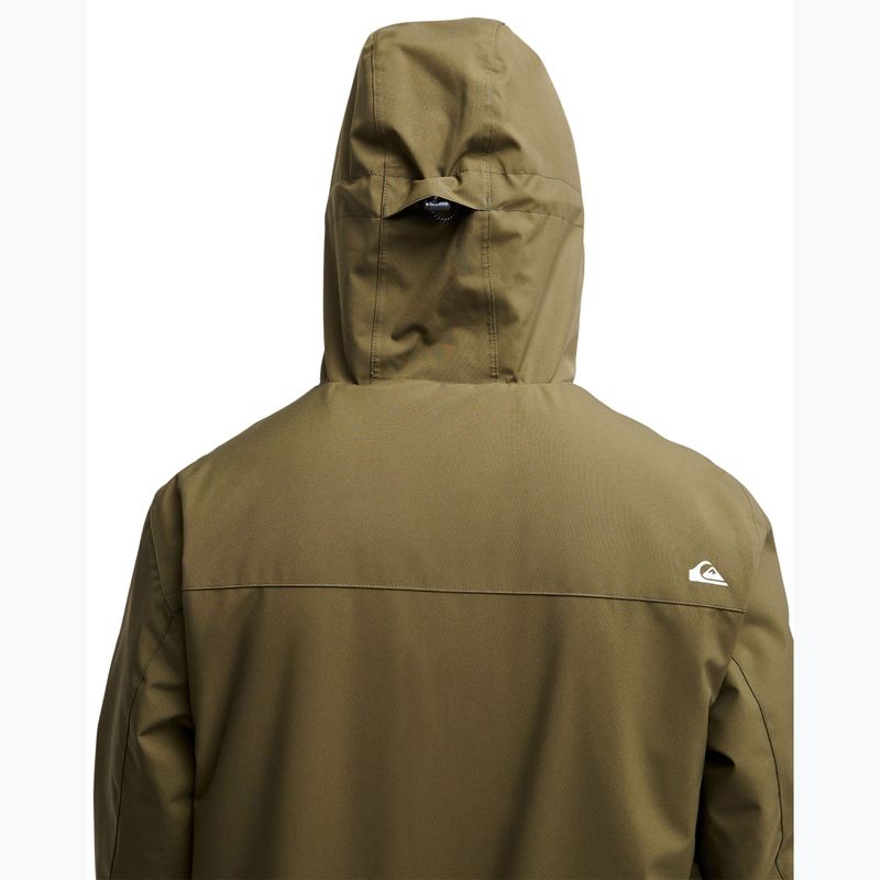 Vyriška sniego lenta striukė Quiksilver Sycamore 20K grape leaf 4