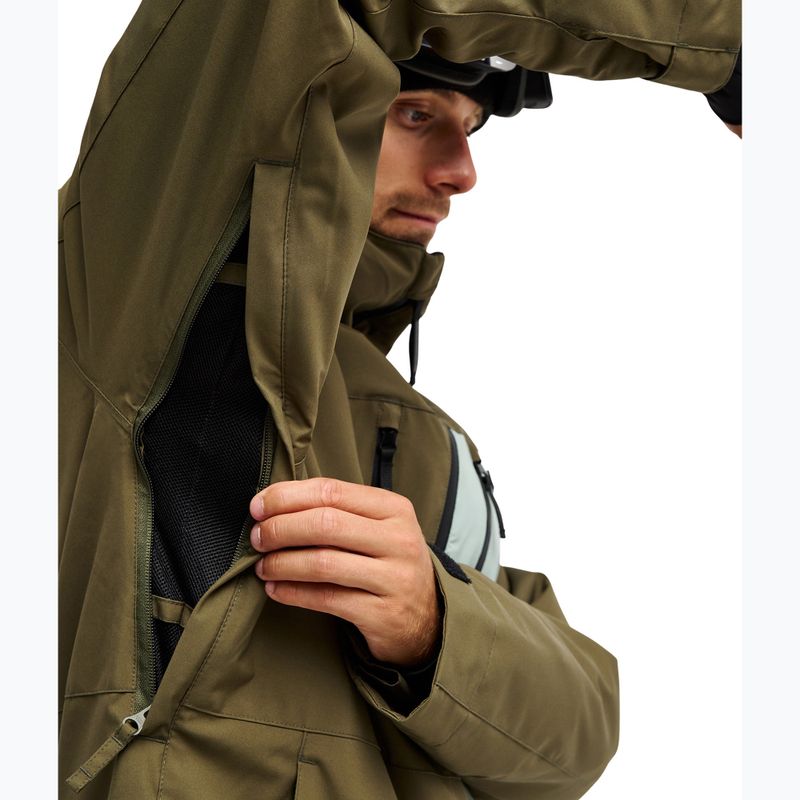 Vyriška sniego lenta striukė Quiksilver Sycamore 20K grape leaf 5