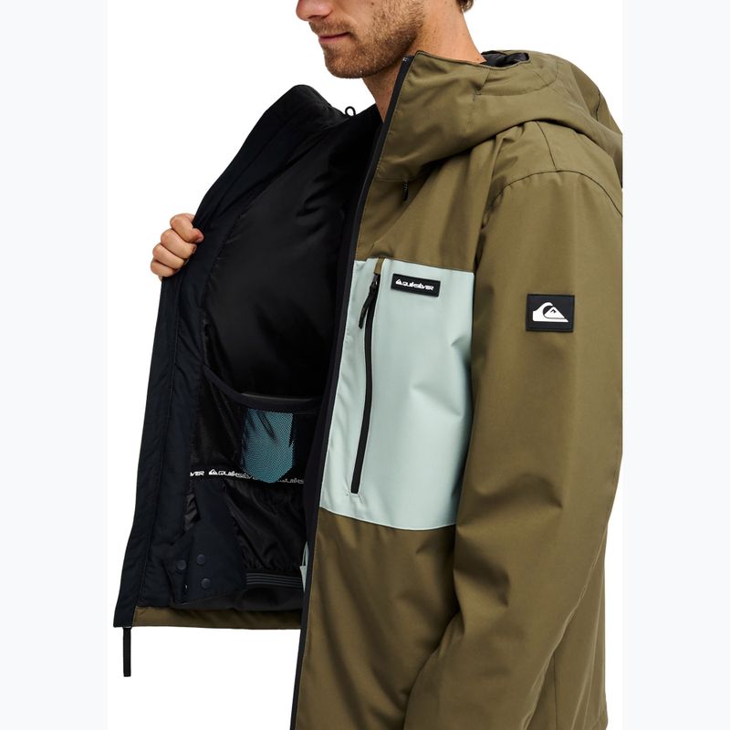 Vyriška sniego lenta striukė Quiksilver Sycamore 20K grape leaf 7