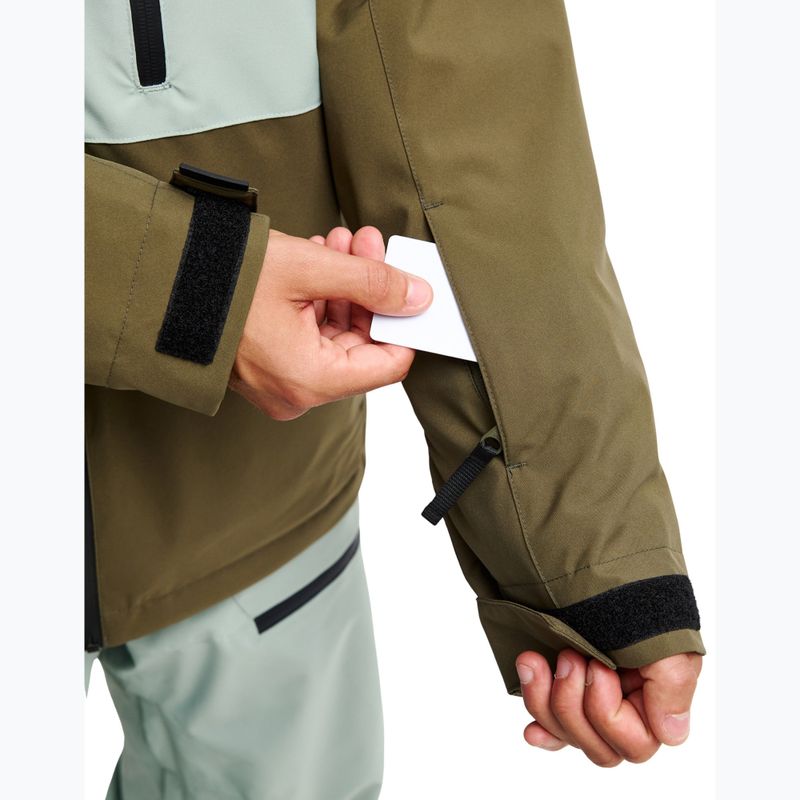 Vyriška sniego lenta striukė Quiksilver Sycamore 20K grape leaf 8
