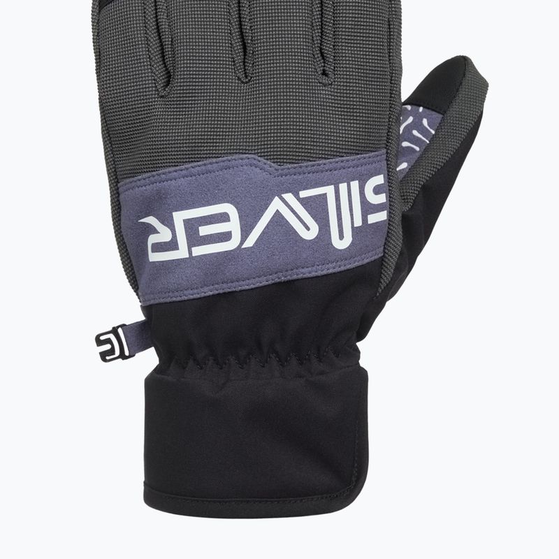 Vyriškos snieglenčių pirštinės Quiksilver Method black 3