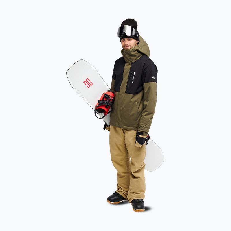 Vyriška sniego lenta striukė Quiksilver Titano 10K grape leaf 2