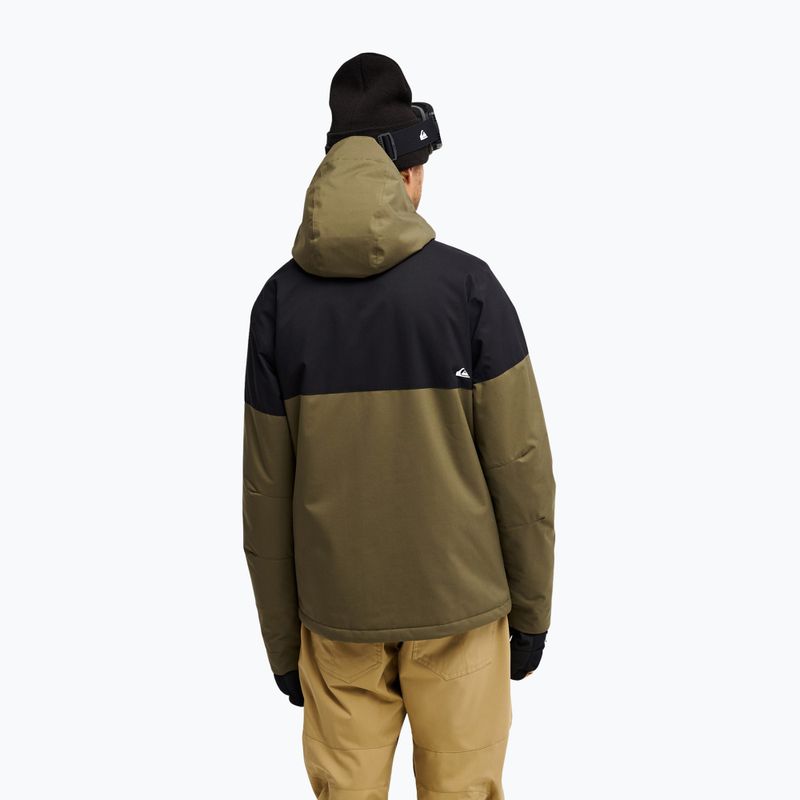Vyriška sniego lenta striukė Quiksilver Titano 10K grape leaf 3