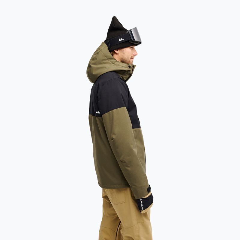 Vyriška sniego lenta striukė Quiksilver Titano 10K grape leaf 4