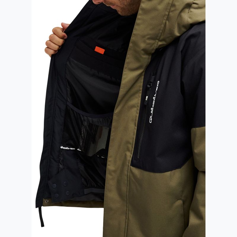 Vyriška sniego lenta striukė Quiksilver Titano 10K grape leaf 9
