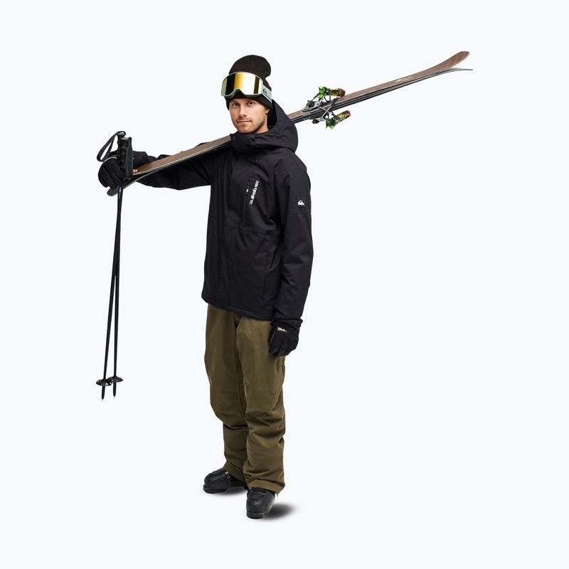 Vyriška sniego lenta striukė Quiksilver Titano 10K black 2