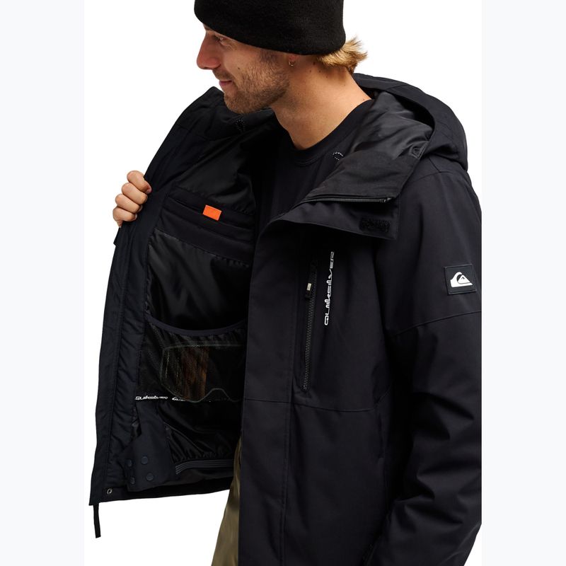 Vyriška sniego lenta striukė Quiksilver Titano 10K black 8