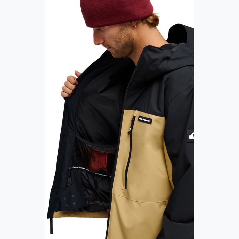 Vyriška sniego lenta striukė Quiksilver Sycamore 20K kelp 5